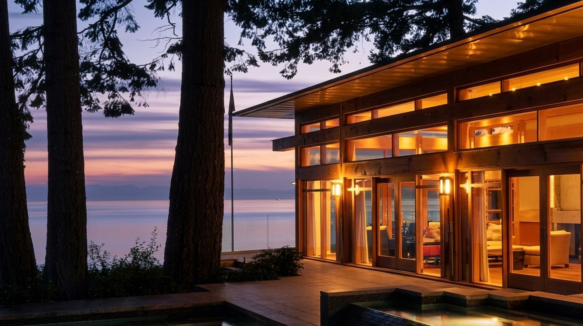 Luxury Architectural Timber Estate with Exposed Beams
